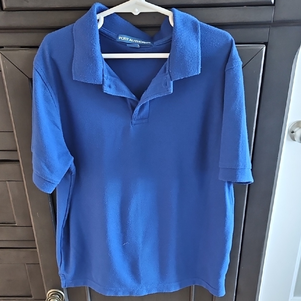 Port Authority Vibrant Blue Polo